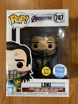 Loki Teaseract Funko Pop Mint