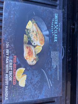 New cast iron skillet