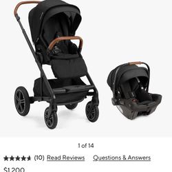 Nuna Travel System Stroller And Car Seat