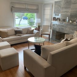 High Quality Sofa Set With Additional Matching Pieces 