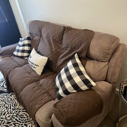 Nice Automatic Recliner Couch (CHEAP!)