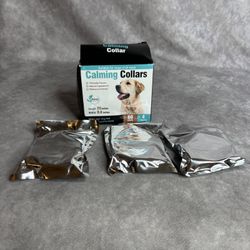 Calming Collars for Dogs – 3 Pack (Opened Box, Sealed Collars) 25” Waterproof