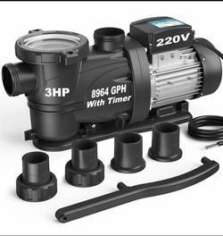 In/Above ground pool pump