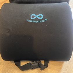 Everlasting Comfort Memory Foam Lumbar Support Cushion for Office Chair