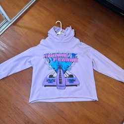 Rare Homme Femme Purple Hoodie