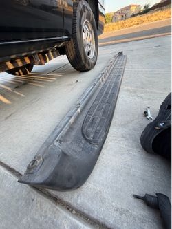 Chevy side steps suburban