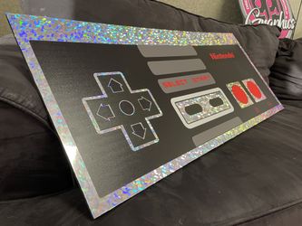 Giant Nintendo NES Controller Wall Art