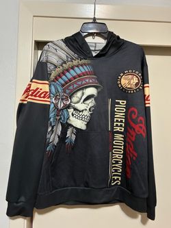 Indian hoodie, double sided with pocket