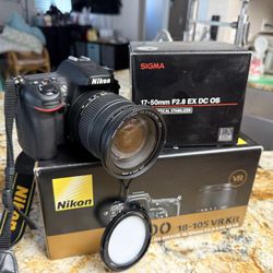 Nikon D7100 W/ 17-50mm F2.8 Lens Or Trade