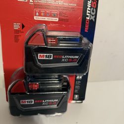 Milwaukee Batteries New