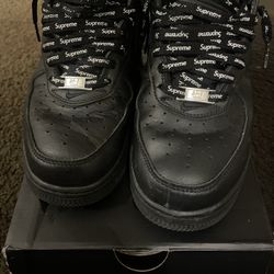 Black Supreme Air Force 1