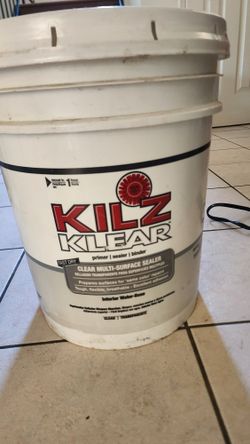Kilz Clear 5 Gallon Factory Sealed