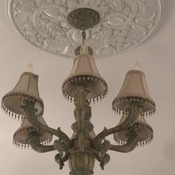 Antique CHANDELIER - Heavy