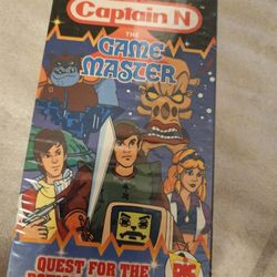 Captain N: The Game Master - The Legend of Zelda: Quest for the Potion of Power Vhs 