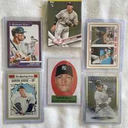 Aaron Judge Card Lot W/ Rookie Card