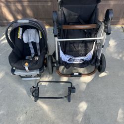 Mockingbird Stroller & Chicco 360 With Adaptor 
