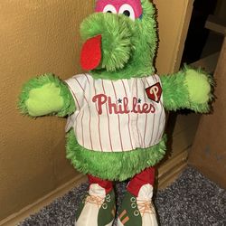 MLB Baseball Philadelphia Phillies Philly Phanatic Mascot Plush Plushie Vintage.