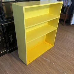 Yellow Wood Bookcase