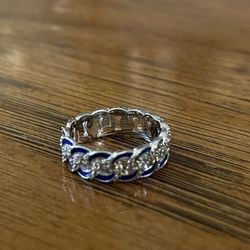 Gorgeous Swirling Birthstone Ring from The Danbury Mint - September - Like New