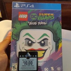 DC LEGO Super villains PS4 