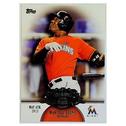 MARCELL OZUNA ROOKIE "MAKING THEIR MARK" 2013 TOPPS UPDATE #MM-29 MARLINS BRAVES