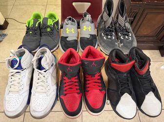 Jordan/under armour shoes