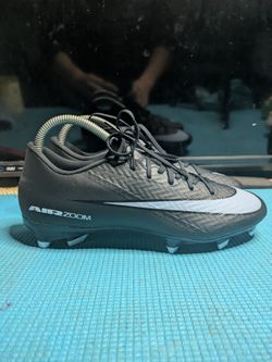 NIKE AIR ZOOM MERCURIAL VAPOR 16 ELITE FG BLACK SOCCER CLEATS Sz 6.5 FQ1458-001