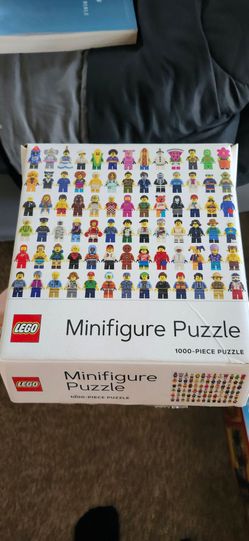 Lego minifigure puzzle