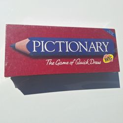 Sealed Pictionary Board Game Milton Bradley MB