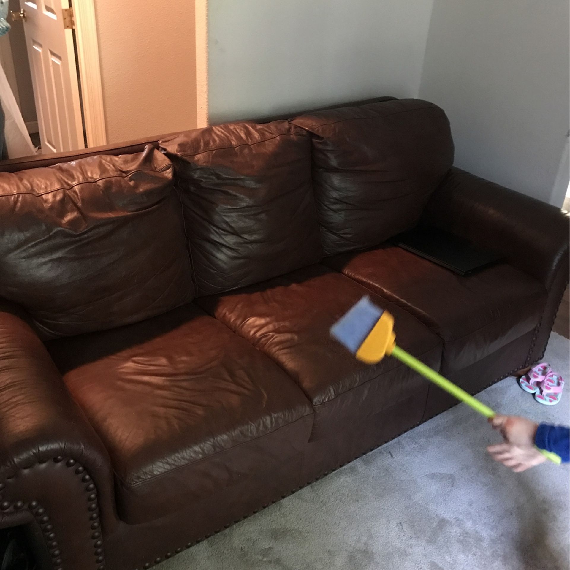 Leather Couch