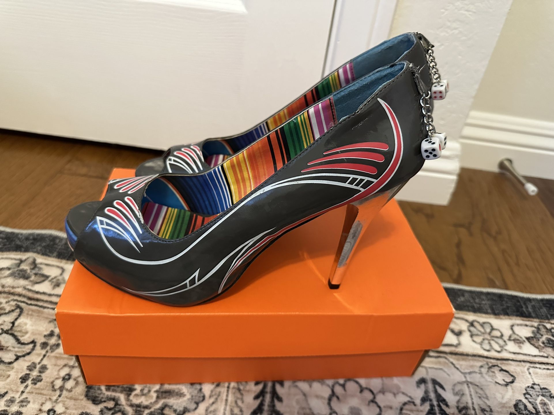 Women’s Iron Fist Dice Heels Size 11