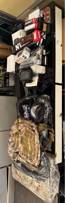 Military, knife collectors, Flashlights, gun holders.