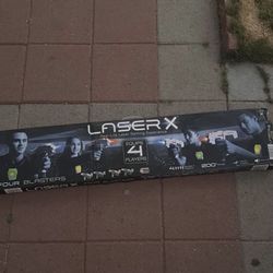 Laser X 4 Blasters for 4 Players Real-Life Laser Gaming Experience Brand New