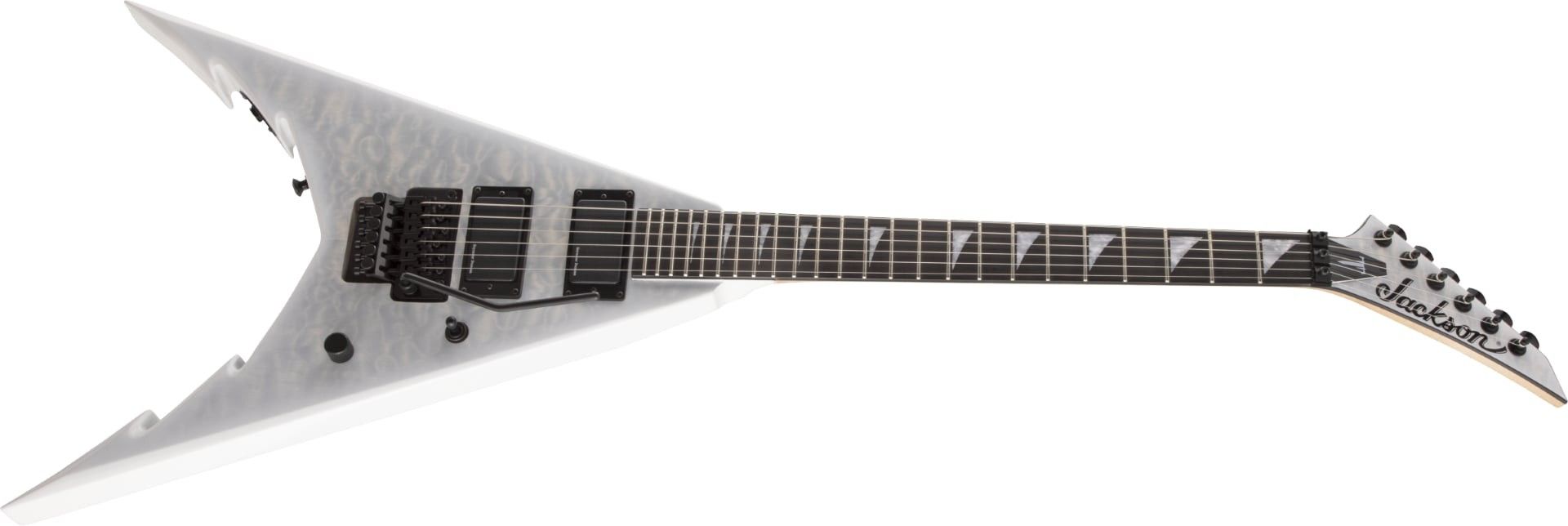 NEW JACKSON COREY BEAULIEU KING V KV6Q WINTERSTORM GUITAR W/ HARD CASE