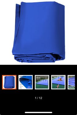Vevor Pool Safety Cover, Inground Pool Cover 10.5x17.7ft, Pvc Safety Pool Cover