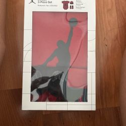 Baby Jordan Hat & Shirt Set