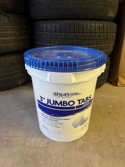 3” Jumbo Pool Tabs 35 LBS