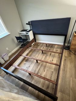 Queen size bed frame