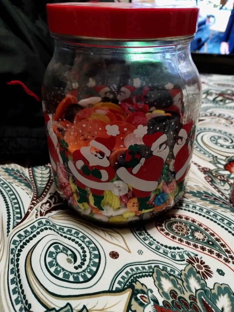 Jar Of Brand New Buttons