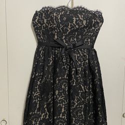 Neiman Marcus Lace Black Dress 