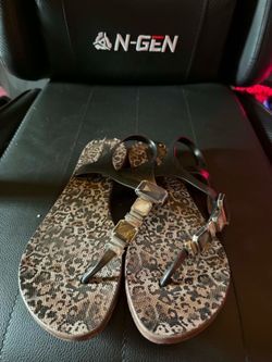 Black sandals