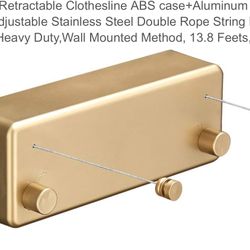 Retractable Clothes Line for Indoor Use