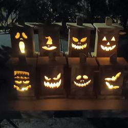 Handcrafted Jack O Lanterns