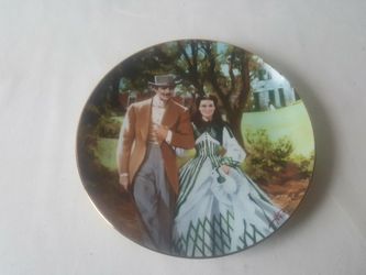 Gone With the Wind collectible plate