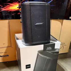BOSE S1 PRO+ PORTABLE PA SPEAKER – PROFESSIONAL SOUND SYSTEM | BLUETOOTH | BUILT-IN MIXER