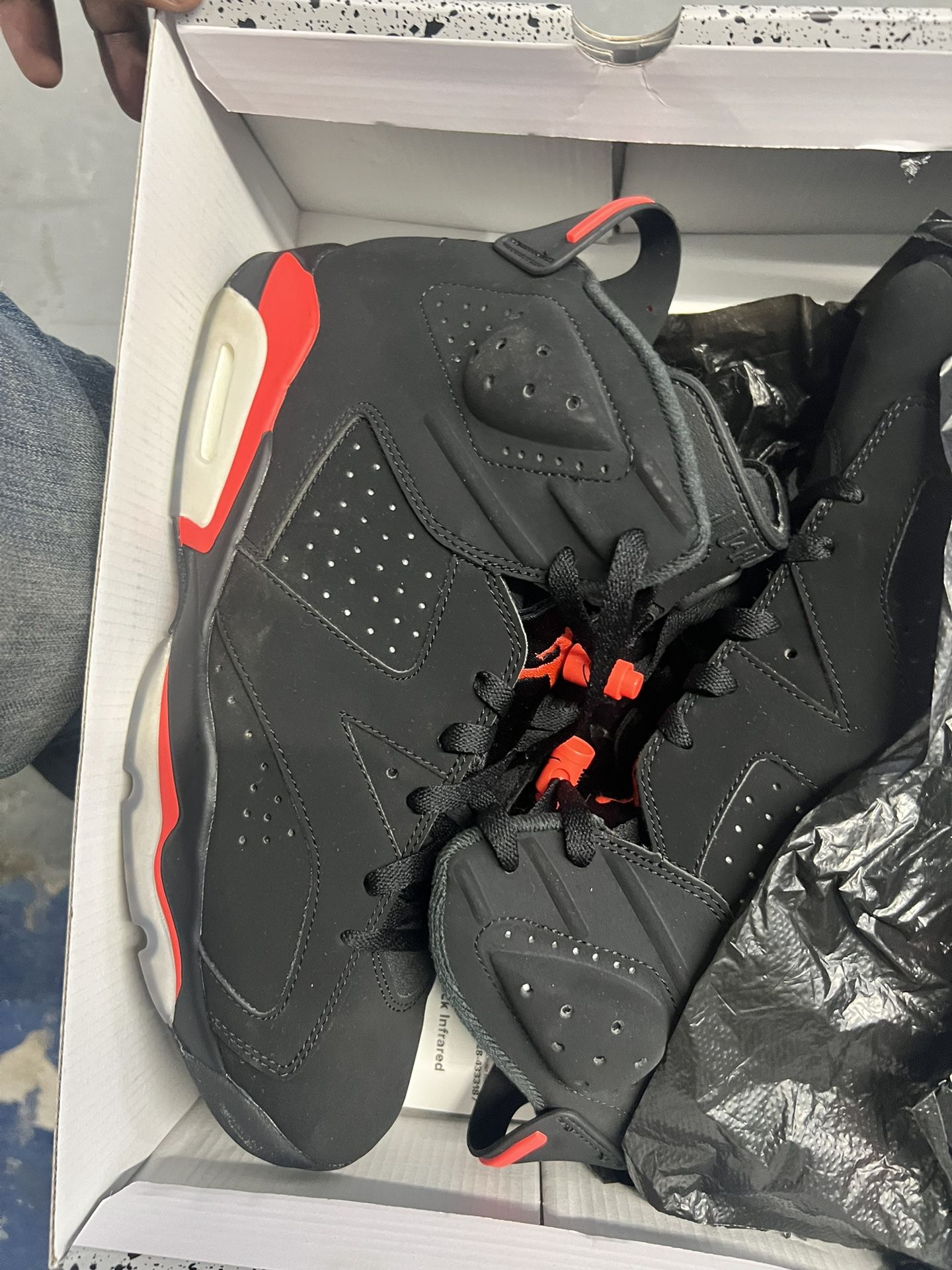 Jordan 6 Retro Infrared Size 12
