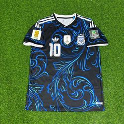 Leo Messi Argentina Away World Cup Jersey - New with tags
