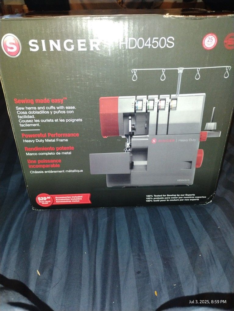 Now Available! SINGER - sewing Machine *HD0450S
