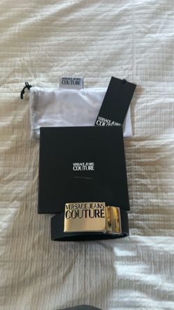 Versace Jeans Couture Black Belt
