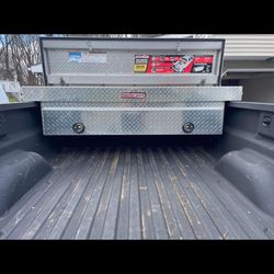 Weather guard toolbox for pick up truck 